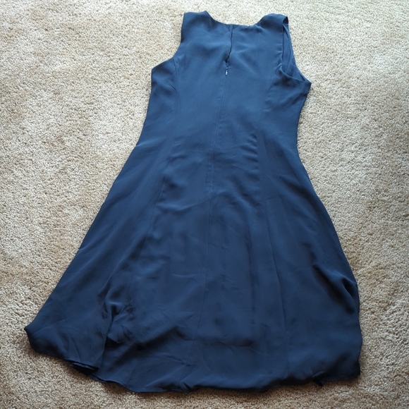 Ann Taylor Factory Navy Dress - Picture 4 of 5